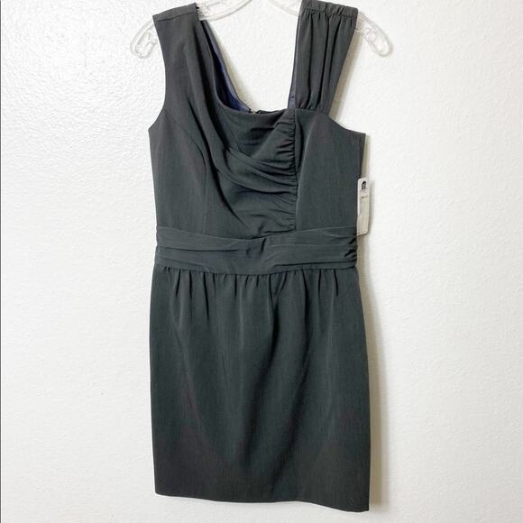 Laundry by Design Grey Polyester Rayon Women Dress Size 6 BRAND NEW - Picture 3 of 6